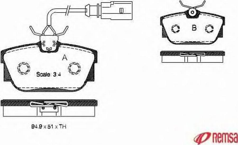 Metzger 0767.01 - Kit pastiglie freno, Freno a disco autozon.pro