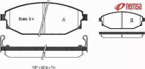 ATE 605885 - Kit pastiglie freno, Freno a disco autozon.pro