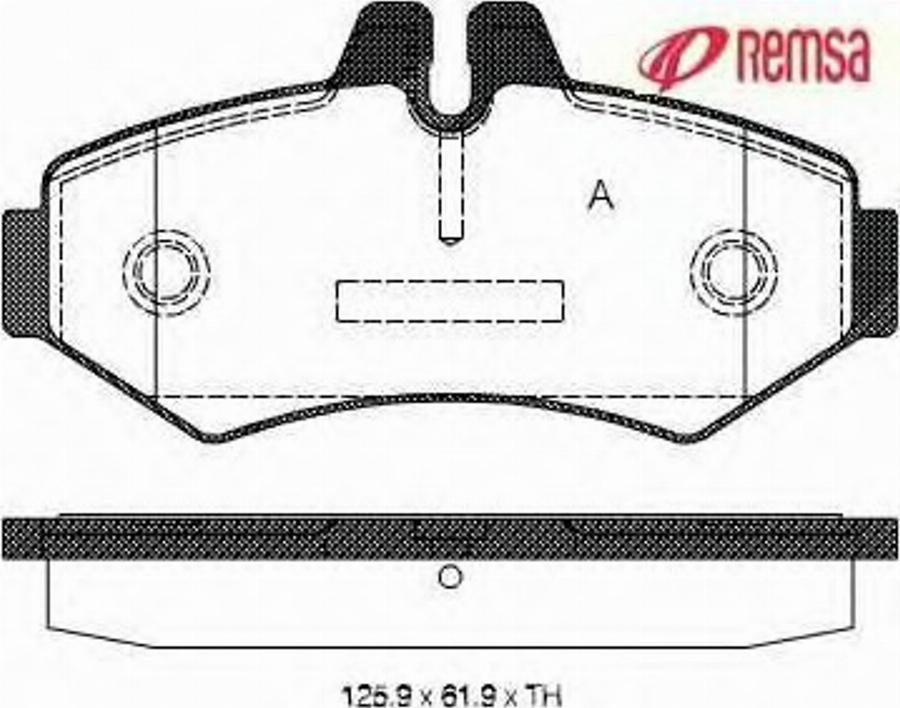 Metzger 073300 - Kit pastiglie freno, Freno a disco autozon.pro