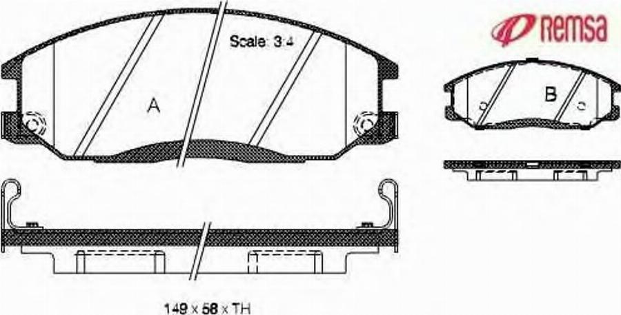 Metzger 077122 - Kit pastiglie freno, Freno a disco autozon.pro