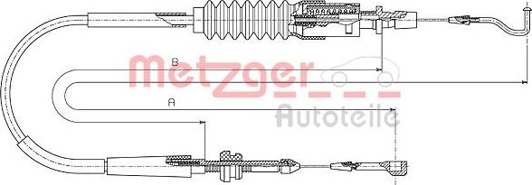 Metzger 14.4305 - Cavo acceleratore autozon.pro