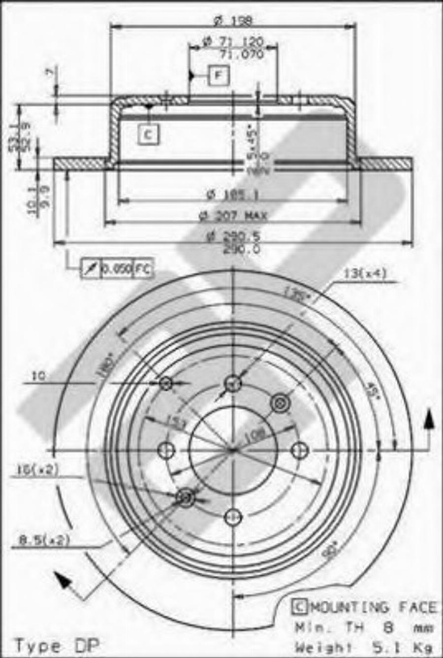 Metzger 14647 - Discofreno autozon.pro