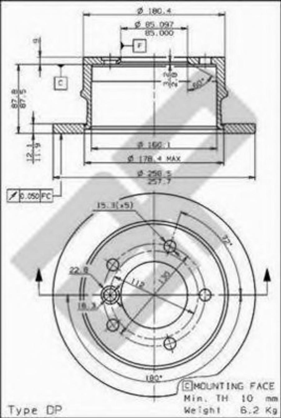 Metzger 14811 - Discofreno autozon.pro