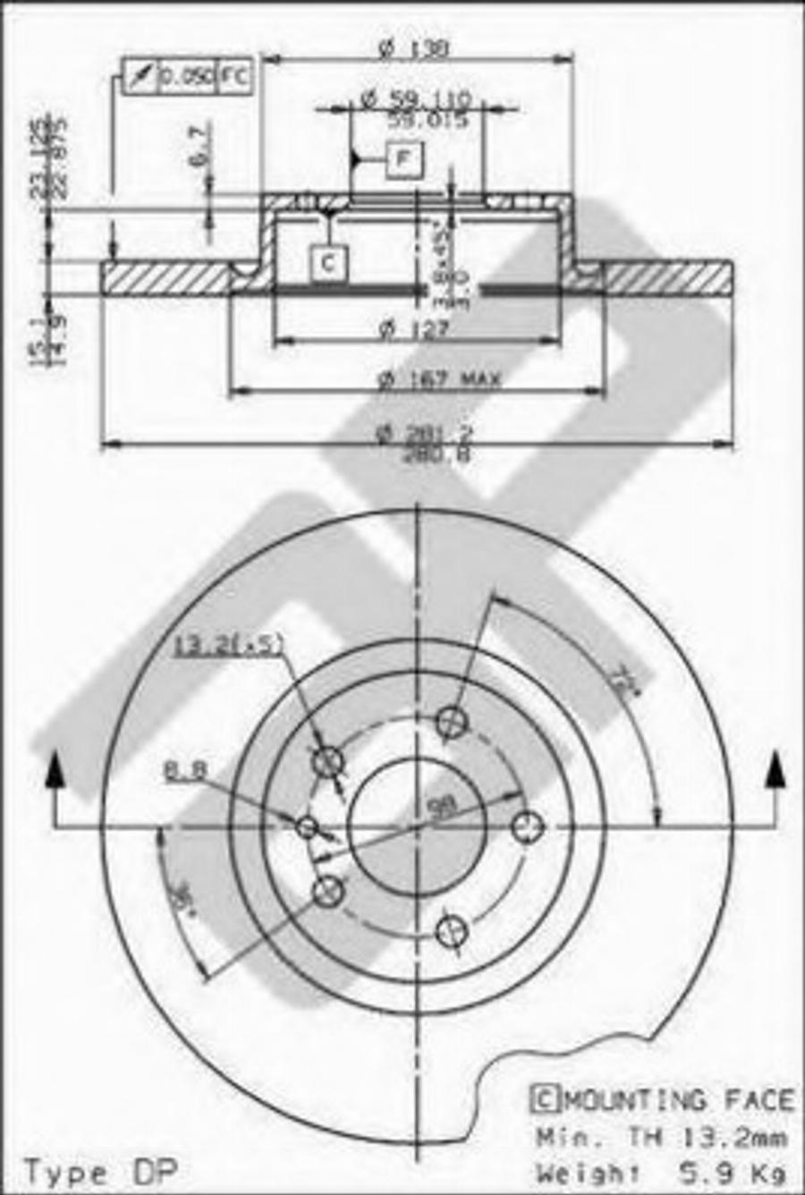 Metzger 15368 - Discofreno autozon.pro