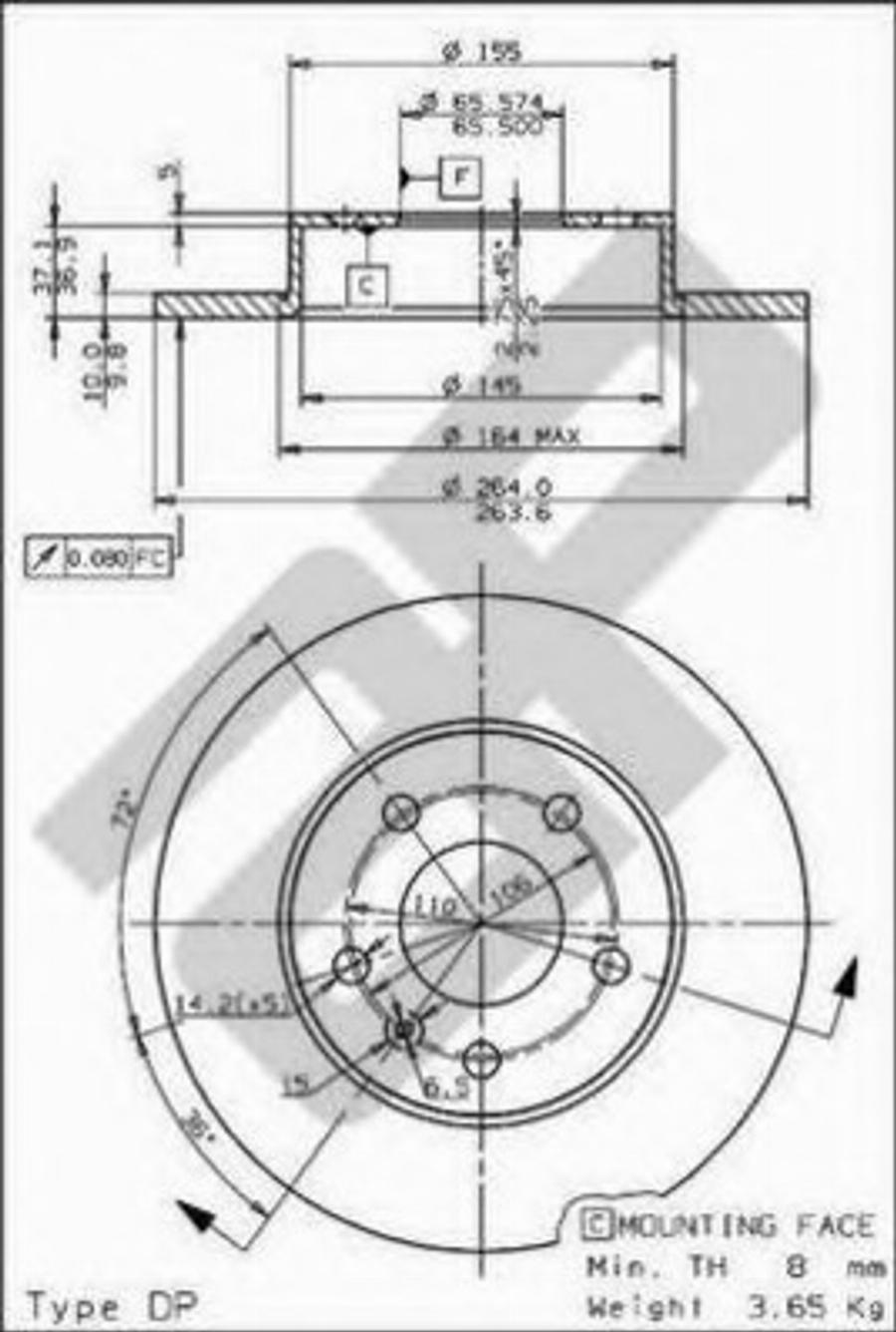 Metzger 15373 - Discofreno autozon.pro