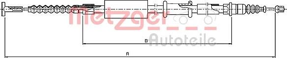 Metzger 1651.20 - Cavo comando, Freno stazionamento autozon.pro