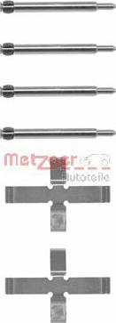 Metzger 109-0980 - Kit accessori, Pastiglia freno autozon.pro