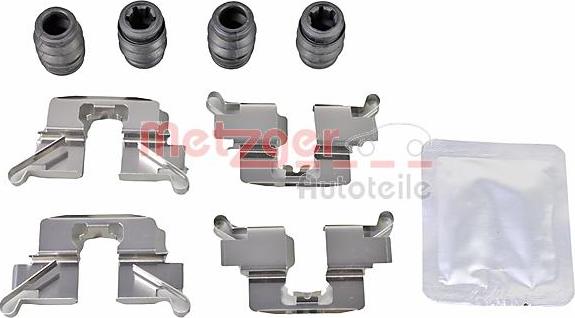 Metzger 109-0047 - Kit accessori, Pastiglia freno autozon.pro