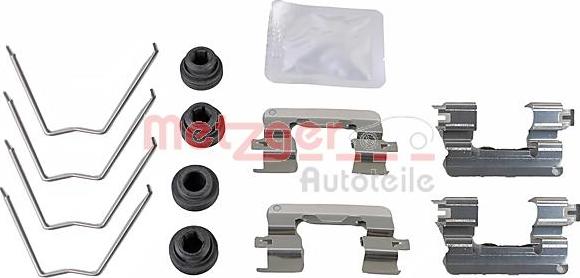 Metzger 109-0065 - Kit accessori, Pastiglia freno autozon.pro