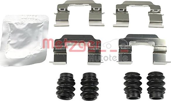 Metzger 109-0007 - Kit accessori, Pastiglia freno autozon.pro