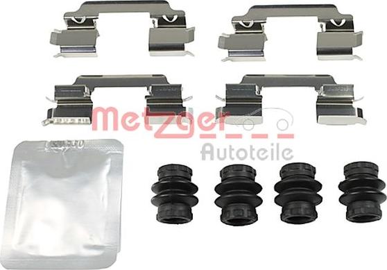 Metzger 109-0010 - Kit accessori, Pastiglia freno autozon.pro