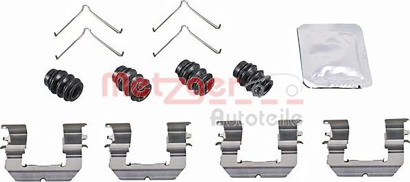 Metzger 109-0089 - Kit accessori, Pastiglia freno autozon.pro