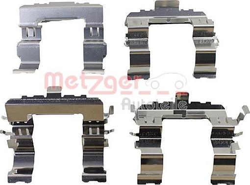 Metzger 109-0020 - Kit accessori, Pastiglia freno autozon.pro