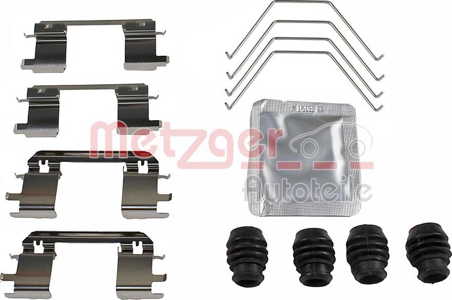 Metzger 109-0141 - Kit accessori, Pastiglia freno autozon.pro