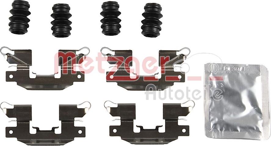 Metzger 109-0151 - Kit accessori, Pastiglia freno autozon.pro