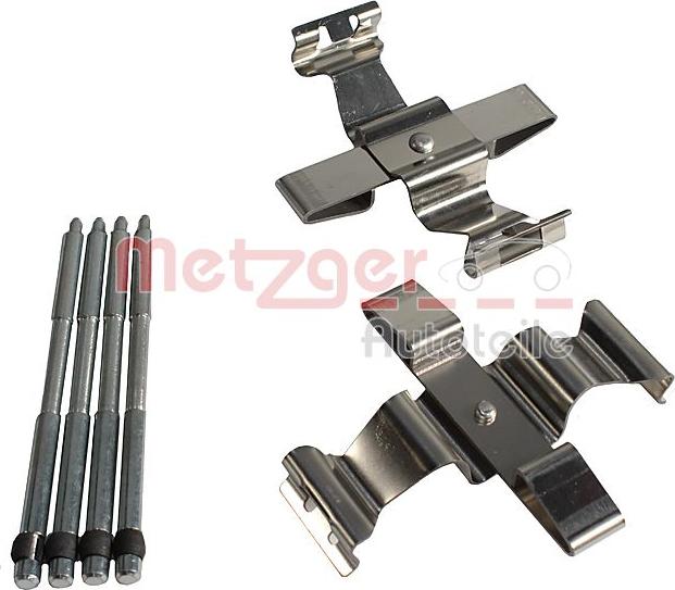 Metzger 109-0109 - Kit accessori, Pastiglia freno autozon.pro