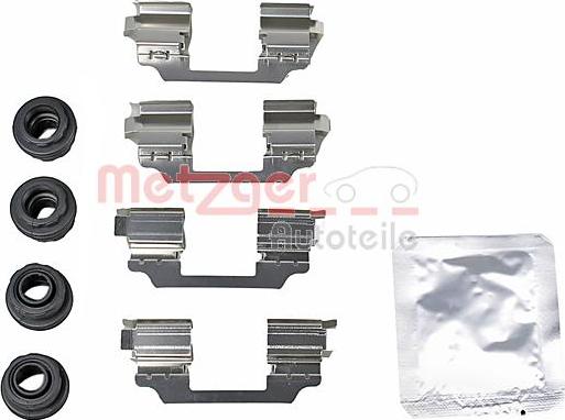 Metzger 109-0101 - Kit accessori, Pastiglia freno autozon.pro