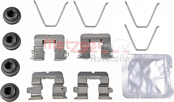 Metzger 109-0114 - Kit accessori, Pastiglia freno autozon.pro