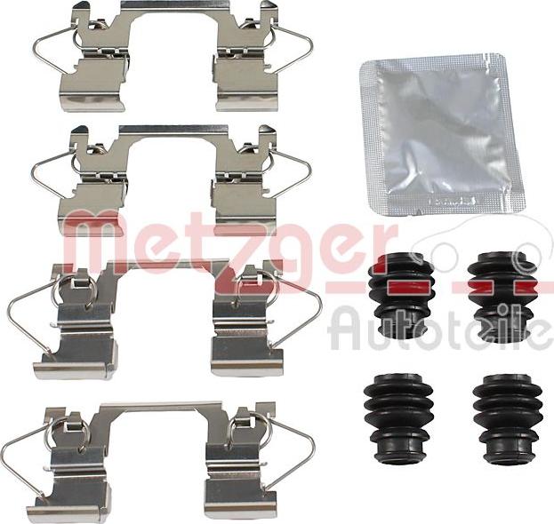 Metzger 109-0116 - Kit accessori, Pastiglia freno autozon.pro