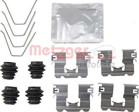 Metzger 109-0137 - Kit accessori, Pastiglia freno autozon.pro