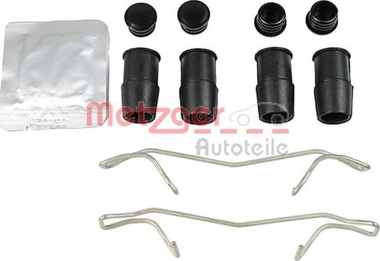 Metzger 109-0125 - Kit accessori, Pastiglia freno autozon.pro