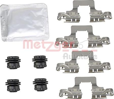 Metzger 109-0128 - Kit accessori, Pastiglia freno autozon.pro