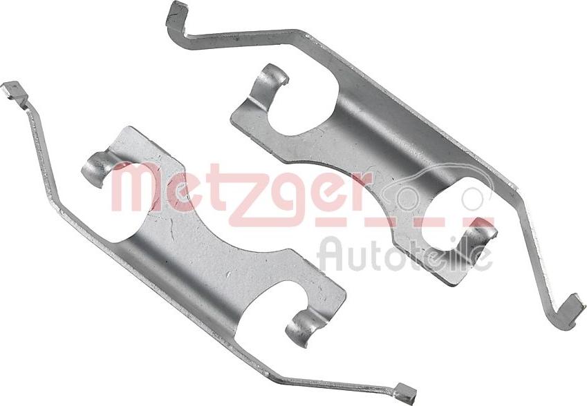 Metzger 109-1640 - Kit accessori, Pastiglia freno autozon.pro