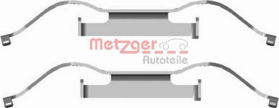 Metzger 109-1681 - Kit accessori, Pastiglia freno autozon.pro