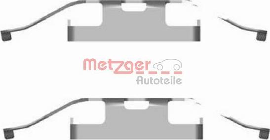 Metzger 109-1682 - Kit accessori, Pastiglia freno autozon.pro