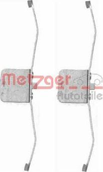 Metzger 109-1639 - Kit accessori, Pastiglia freno autozon.pro