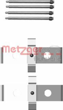 Metzger 109-1674 - Kit accessori, Pastiglia freno autozon.pro