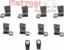 Metzger 109-1671 - Kit accessori, Pastiglia freno autozon.pro