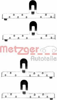 Metzger 109-1048 - Kit accessori, Pastiglia freno autozon.pro