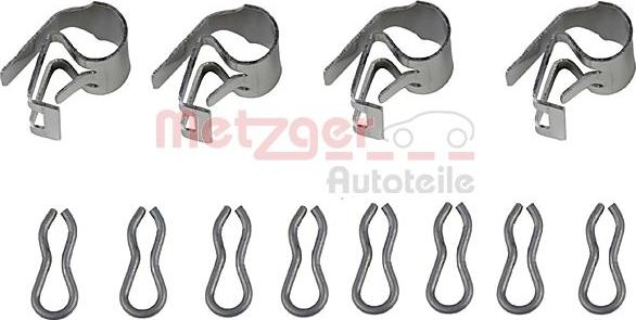 Metzger 109-1055 - Kit accessori, Pastiglia freno autozon.pro