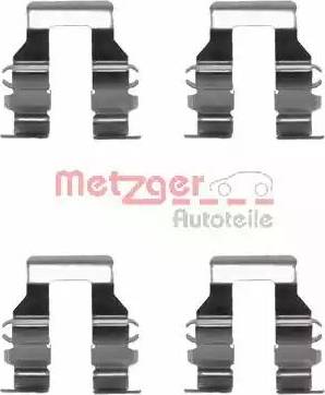 Metzger 109-1199 - Kit accessori, Pastiglia freno autozon.pro