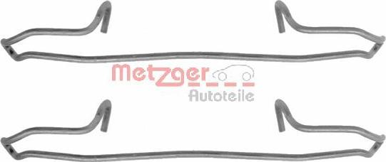 Metzger 109-1159 - Kit accessori, Pastiglia freno autozon.pro