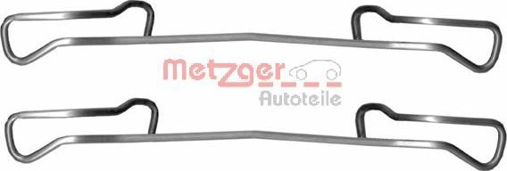 Metzger 109-1150 - Kit accessori, Pastiglia freno autozon.pro