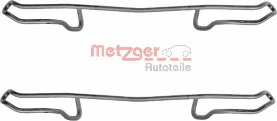 Metzger 109-1100 - Kit accessori, Pastiglia freno autozon.pro