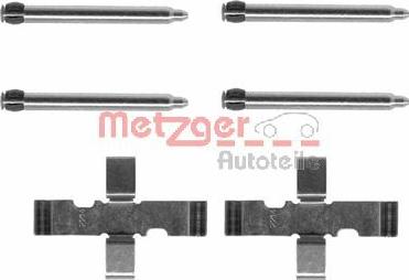 Metzger 109-1101 - Kit accessori, Pastiglia freno autozon.pro