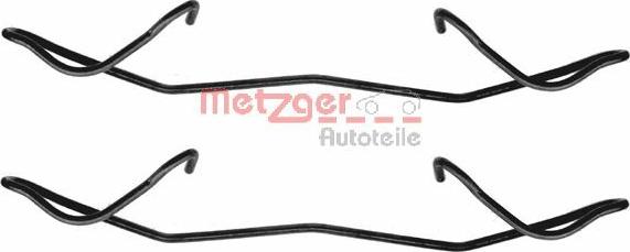 Metzger 109-1180 - Kit accessori, Pastiglia freno autozon.pro