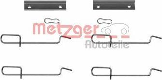 Metzger 109-1125 - Kit accessori, Pastiglia freno autozon.pro