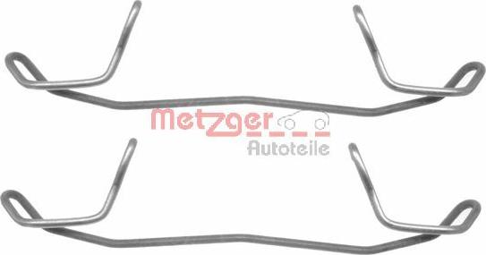 Metzger 109-1123 - Kit accessori, Pastiglia freno autozon.pro