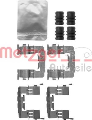 Metzger 109-1891 - Kit accessori, Pastiglia freno autozon.pro