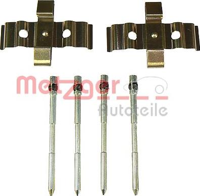 Metzger 109-1848 - Kit accessori, Pastiglia freno autozon.pro