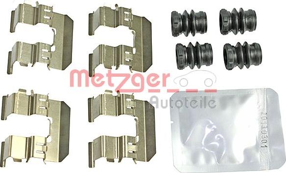 Metzger 109-1847 - Kit accessori, Pastiglia freno autozon.pro