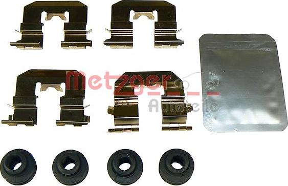 Metzger 109-1856 - Kit accessori, Pastiglia freno autozon.pro