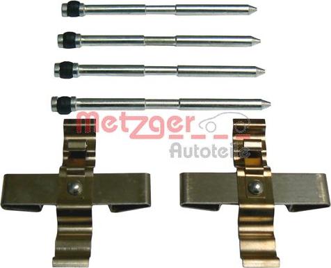 Metzger 109-1809 - Kit accessori, Pastiglia freno autozon.pro