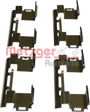 Metzger 109-1813 - Kit accessori, Pastiglia freno autozon.pro