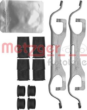 Metzger 109-1887 - Kit accessori, Pastiglia freno autozon.pro