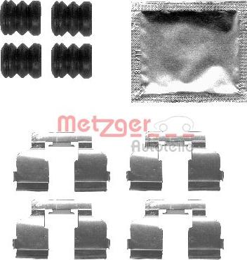 Metzger 109-1835 - Kit accessori, Pastiglia freno autozon.pro